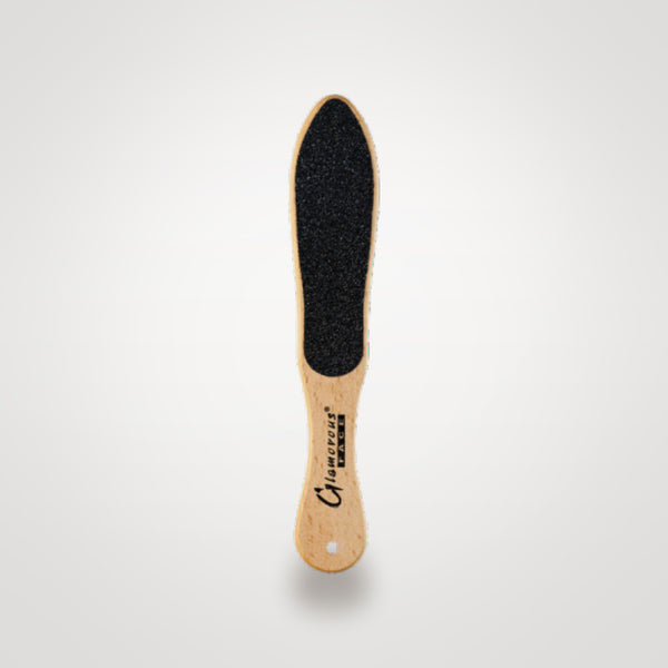 Glamorous Face Double Side Foot Filer - Wood