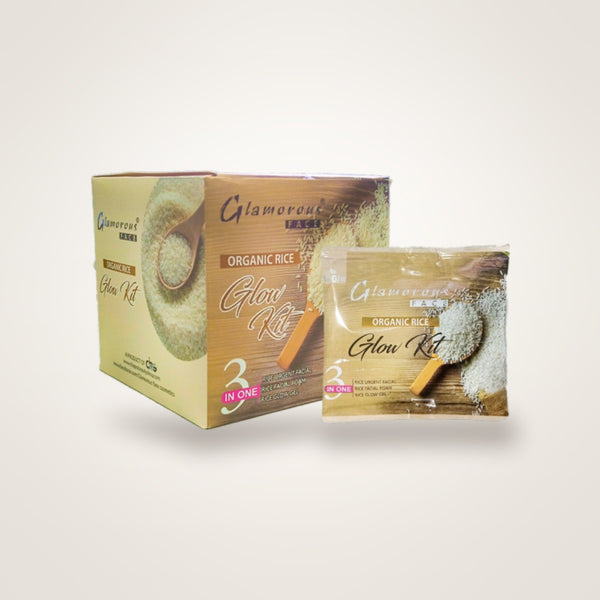 Glamorous Face Ready To Glow Urgent Facial Sachet - Organic Rice