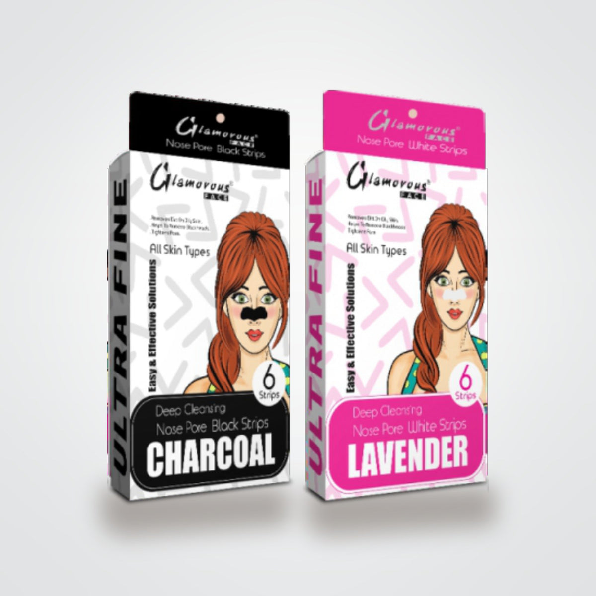 Glamorous Face Nose Strips - Ultra Fine Deep Cleansing