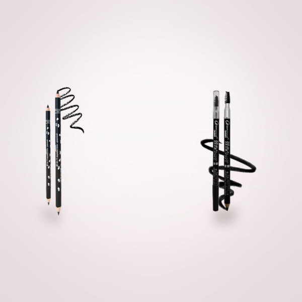 Glamorous Face Waterproof Eyebrow Pencil with Brush