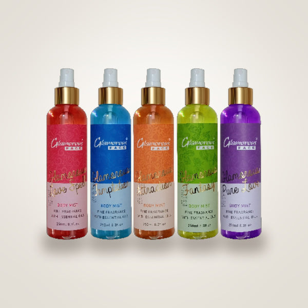 Glamorous Face Body Mist (5 Fragrances)