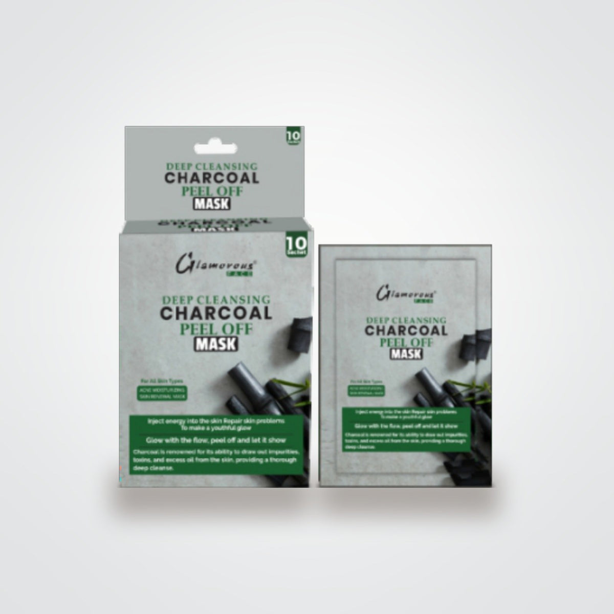Glamorous Face Charcoal Peel Off Mask